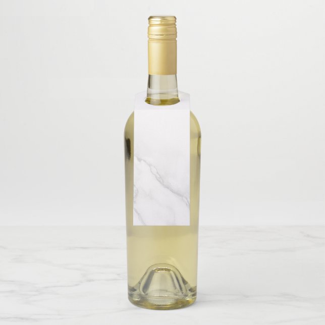 Colgador Para Botellas Mármol Blanco (En botella)
