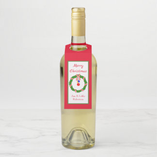 COLGADOR PARA BOTELLAS MODA FERMOSA NAVIDAD