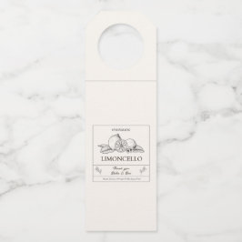 Colgador Para Botellas Moderno artesano Craft Lemon Boda Limoncello