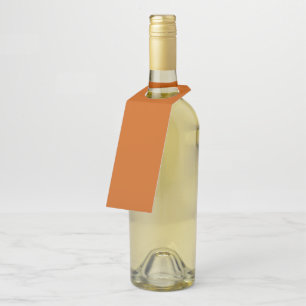 Colgador Para Botellas Naranja quemado