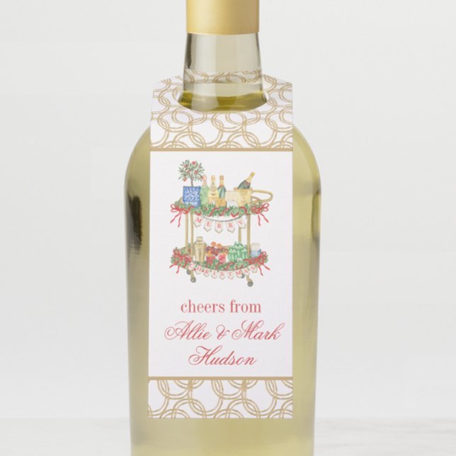 Colgador Para Botellas Navidades acuáticos Champán Bar Cart (Subido por el creador)