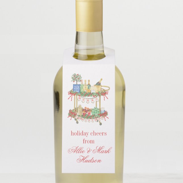 Colgador Para Botellas Navidades acuáticos Champán Bar Cart (Subido por el creador)