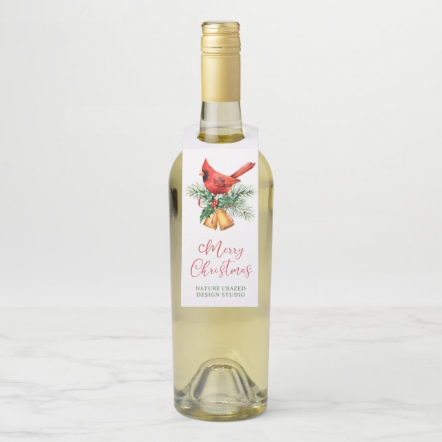 Colgador Para Botellas Navidades Cardinal Company (En botella)