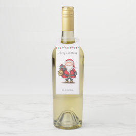 Colgador Para Botellas Navidades personalizados Santa Claus