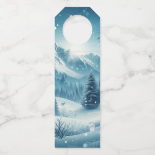 Colgador Para Botellas Nevada Winter Mountain