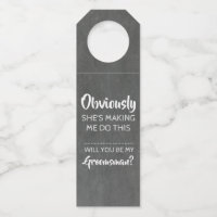 Obviamente - Divertida propuesta de Groomsmen