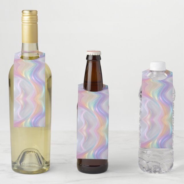 Colgador Para Botellas Olas de Luz (In situ)