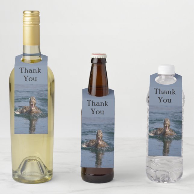 Colgador Para Botellas Pato abierto con pico (In situ)