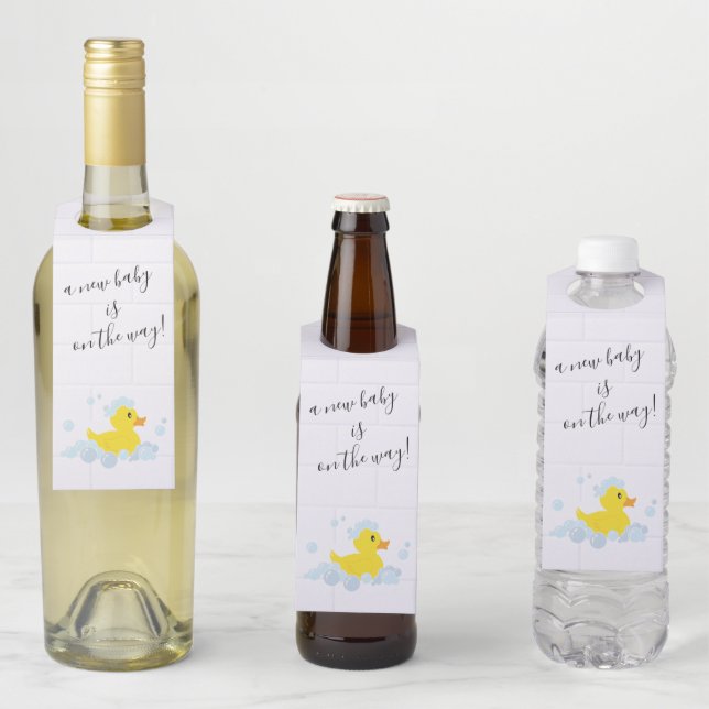 Colgador Para Botellas Pato de goma (In situ)