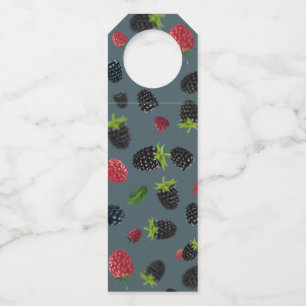 Colgador Para Botellas Patrón de frambuesa 2