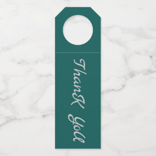 Colgador Para Botellas percha de botella - Gracias