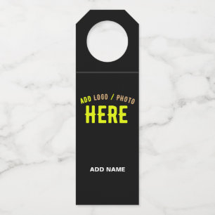 COLGADOR PARA BOTELLAS PERSONALIZABLE MODERNO ESTILO NEGRO VERIFICADO MAR