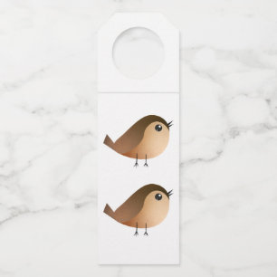Colgador Para Botellas Personalizado de pájaro de Sparrow