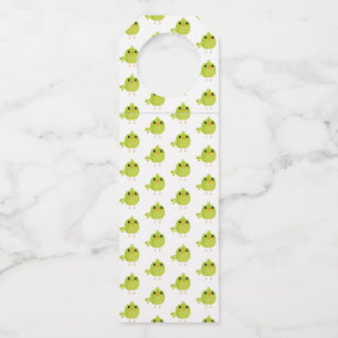 Colgador Para Botellas Personalizado de pájaro verde