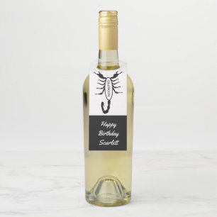 Colgador Para Botellas Personalizado de signo de estrella de escorpión ne