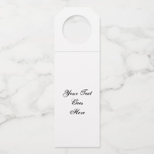 Colgador Para Botellas ¡Personalizar! (Anverso)