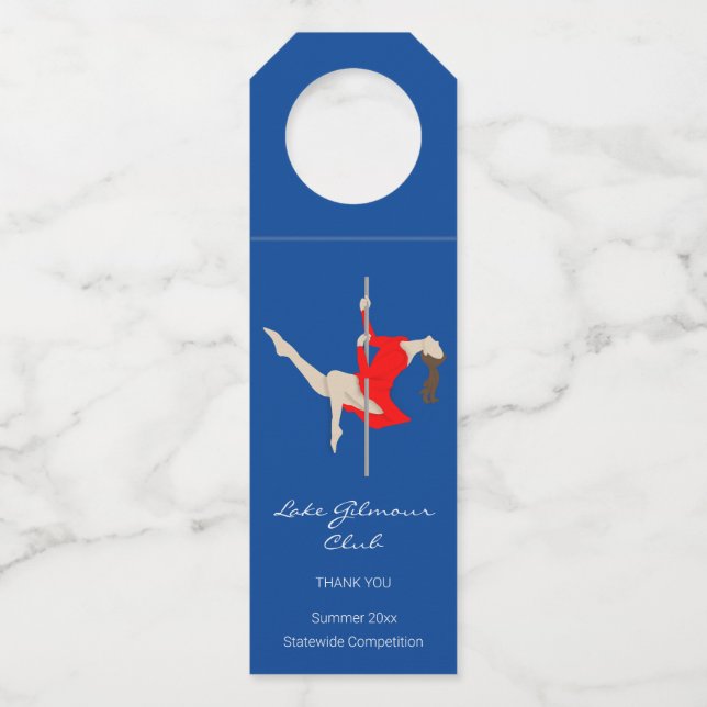 Colgador Para Botellas Pole Fitness (Anverso)