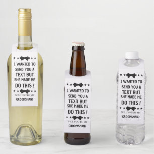 Colgador Para Botellas Propuesta Divertida para Padrinos de Boda Propue