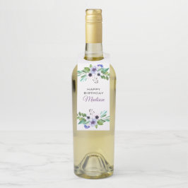 Colgador Para Botellas Ramo de tonos pastel coloridos