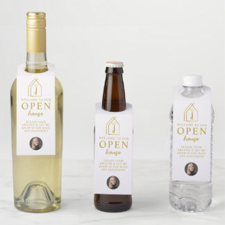 Colgador Para Botellas Real Estate Agent Open House Gold Key