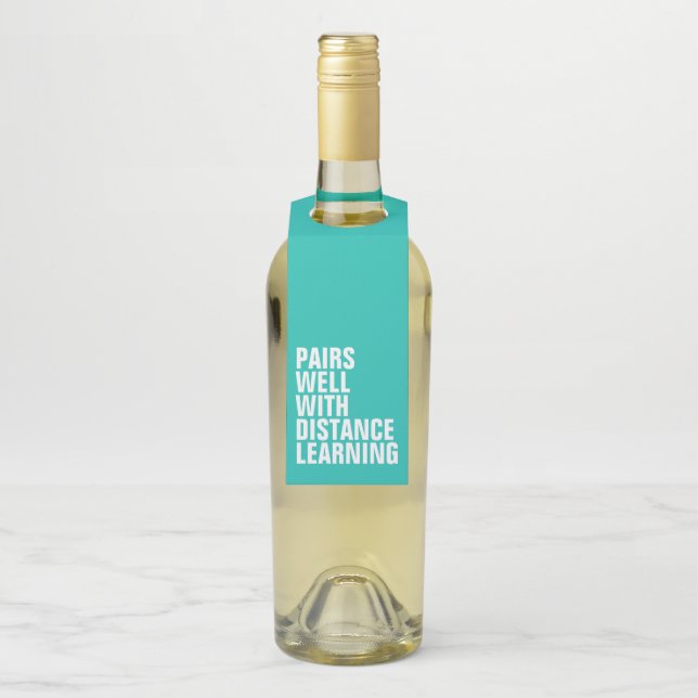 Colgador Para Botellas Regalo divertido para aprendizaje a distancia (En botella)