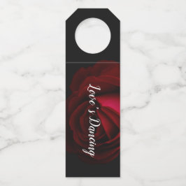 Colgador Para Botellas Rojo, negro y rosa