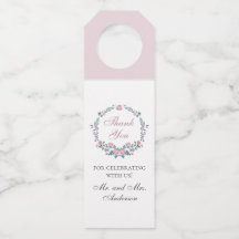 Rosas lila. Jardín floral boda gracias