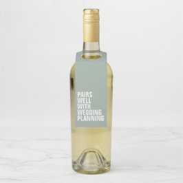Colgador Para Botellas Se combina bien con la planificación de bodas dive