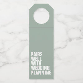 Colgador Para Botellas Se combina bien con la planificación de bodas rega