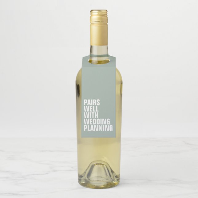 Colgador Para Botellas Se combina bien con la planificación de la boda re (En botella)