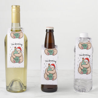 Colgador Para Botellas Sueño con una Navidad de vino