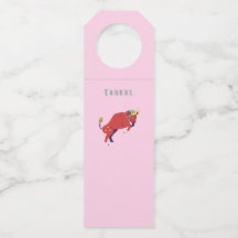 Tauro rosa, zodiaco, impresión de signo zodiacal