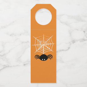 Colgador Para Botellas Telaraña de Halloween