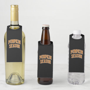Colgador Para Botellas Temporada de calabaza retro regalo de otoño lindo 