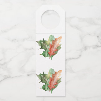 Colgador Para Botellas Temporada de otoño de las hojas de otoño