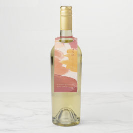 Colgador Para Botellas Terracotta Sunrise | Monograma Boda