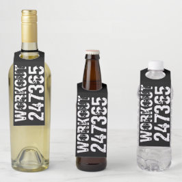 Colgador Para Botellas Texto desgastado y rayado Entrenamiento 247365 bla