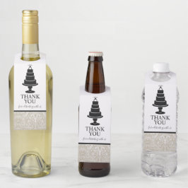 Colgador Para Botellas Torta de Boda