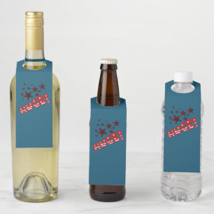 Colgador Para Botellas Trump ENORME Celebración Fiesta Bottle Hangers
