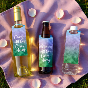 Colgador Para Botellas Valle Pastel Susurrante