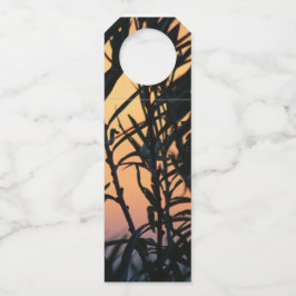Colgador Para Botellas Vegetación al atardecer
