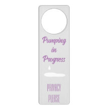 Percha para puerta de “Extrayendo Leche” Privacida