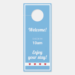 Colgador Para Puertas Airbnb | Percha de puerta | Chicago | Azul