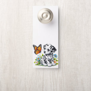 Colgador Para Puertas Amigos de Cute Dalmatian/Butterfly