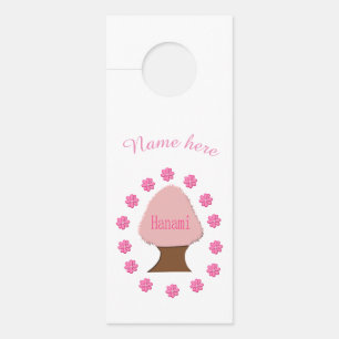 Colgador Para Puertas Árbol de cerezo japonés hanami personalizado