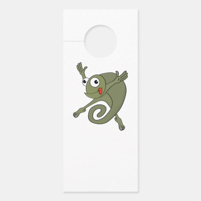Colgador Para Puertas Awesome Chameleon (Anverso)