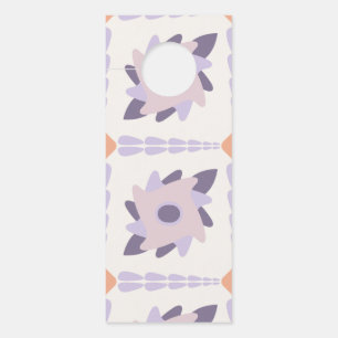 Colgador Para Puertas Azulejo decorativo color pastel púrpura