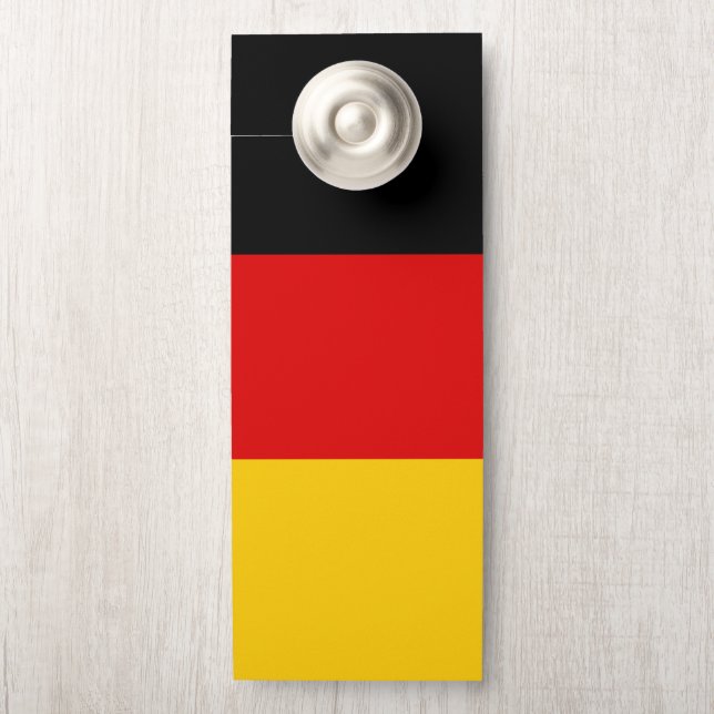 Colgador Para Puertas Bandera de Alemania (En pomo)