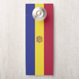 Colgador Para Puertas Bandera de Andorra