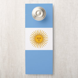 Colgador Para Puertas Bandera de Argentina